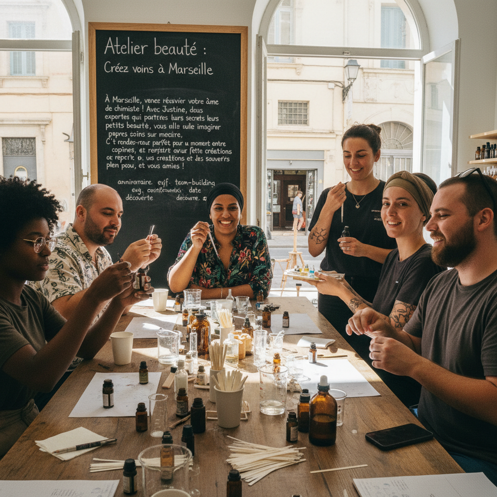 Atelier beauté: Créez vos soins à Marseille à Marseille