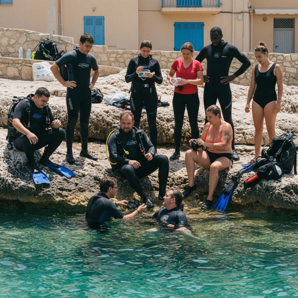 Martigues : Baptême de Plongée Privilège pour EVJF, EVG, Anniversaire et Groupe à Martigues