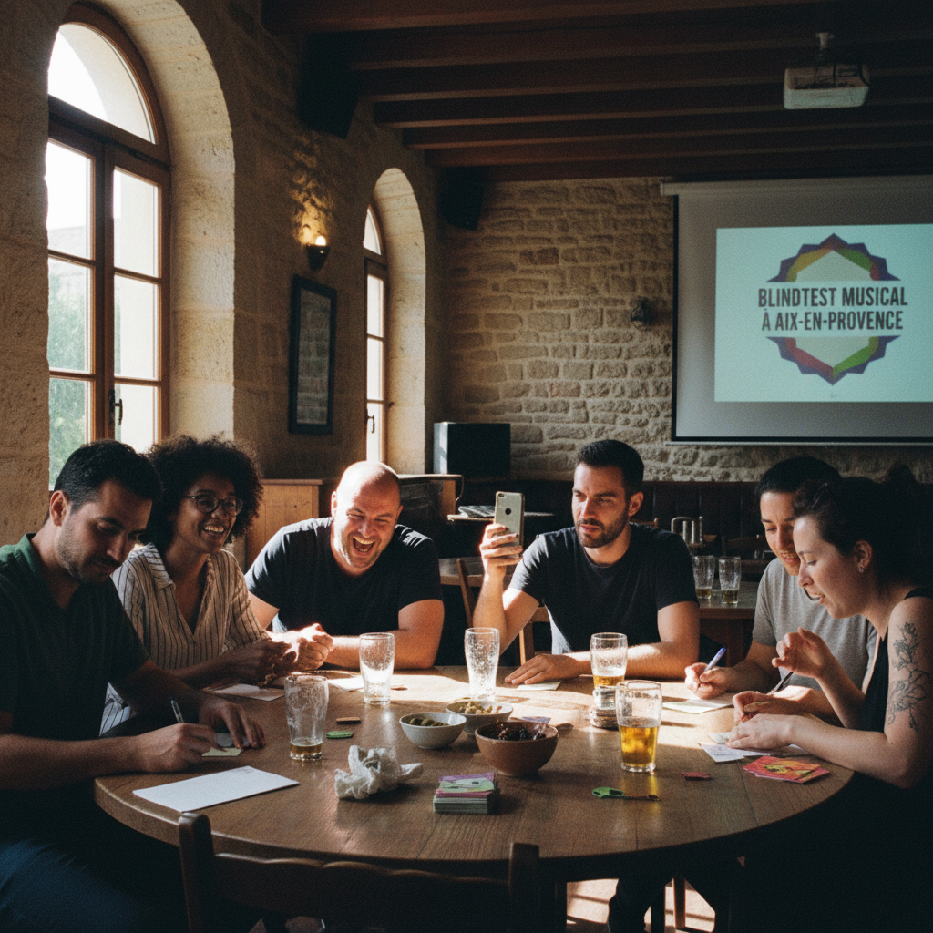 Blindtest musical pour anniversaire à Aix-en-Provence à Aix-en-Provence