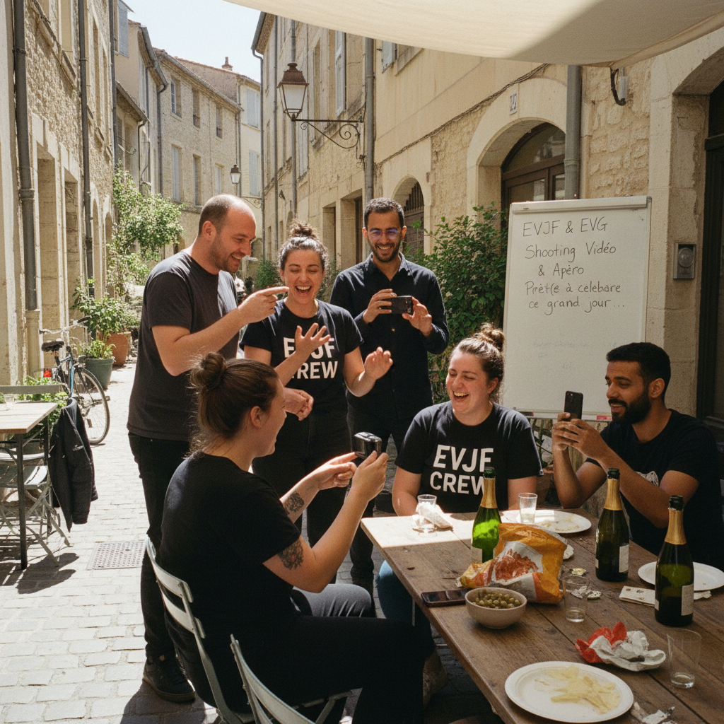 EVJF & EVG Shooting Vidéo & Apéro à Aix-en-Provence