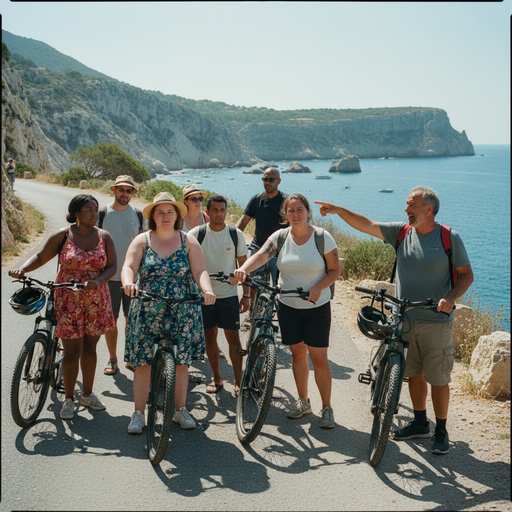 Marseille: Full-Day Guided E-Bike Coast & Calanques Tour à Marseille