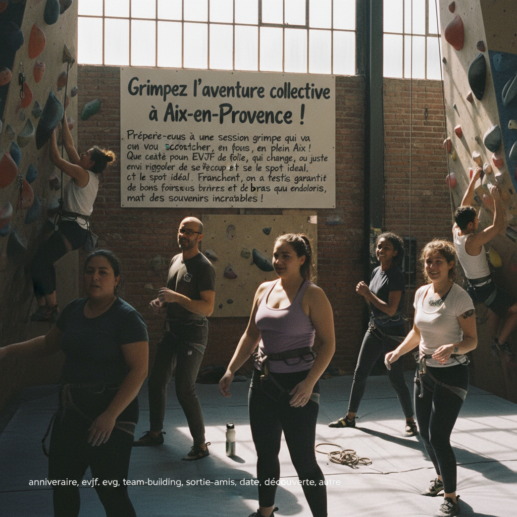 Grimpez l'aventure collective à Aix-en-Provence ! à Aix-en-Provence
