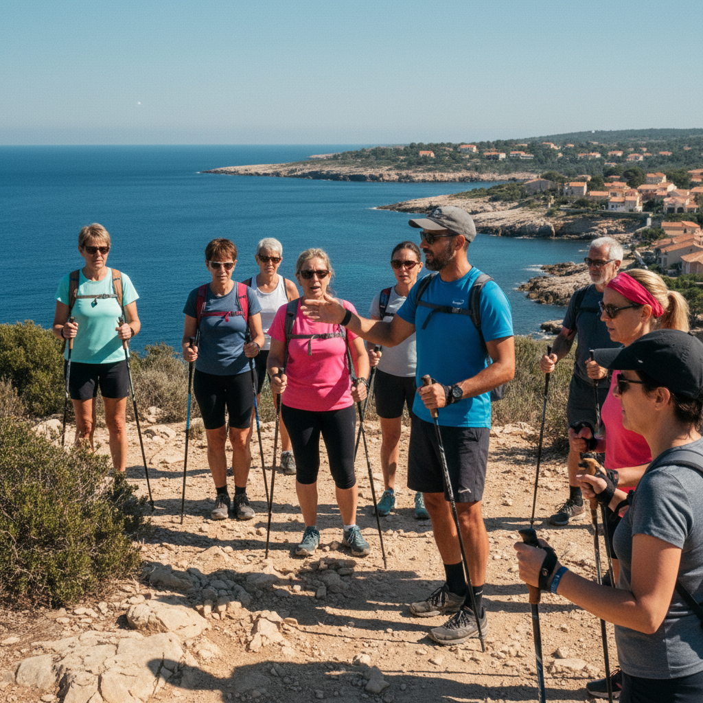 Marche Nordique à Martigues