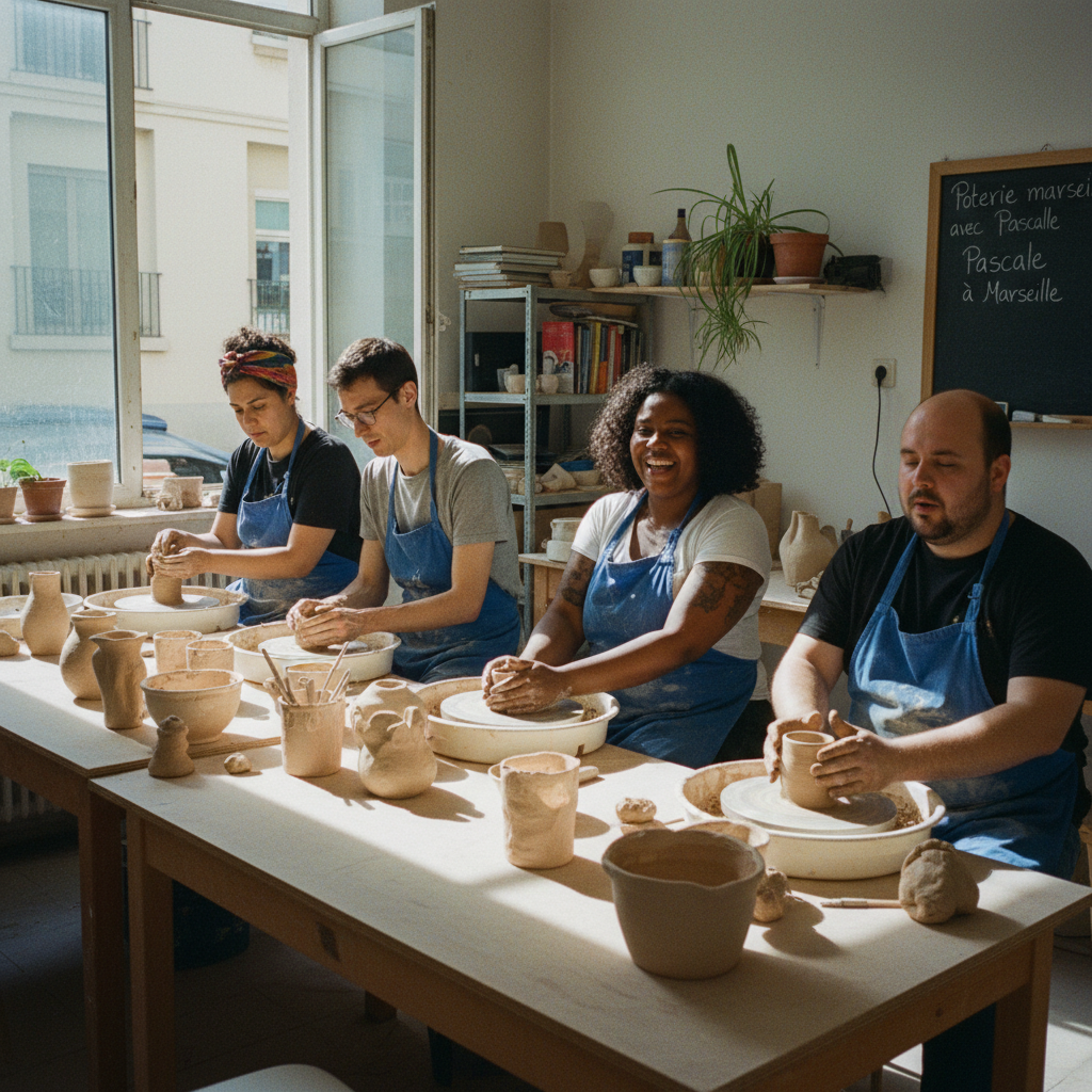 Poterie marseillaise avec Pascale à Marseille à Marseille