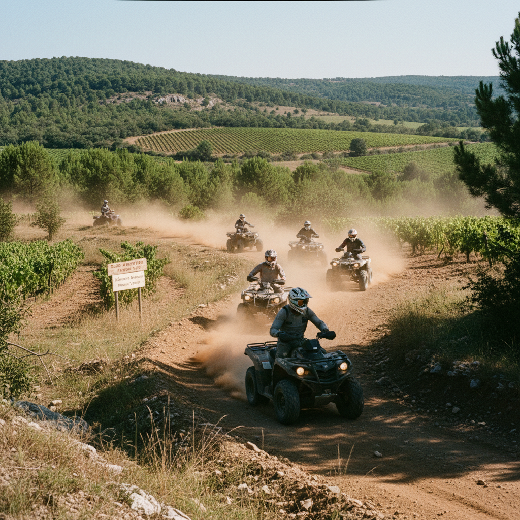 Quad Aventure à Puget-Ville à Puget-Ville