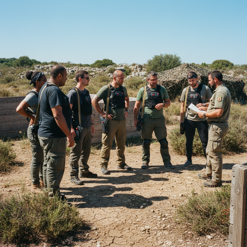 Team Building Laser Game outdoor tactique à Fontvieille à Fontvieille 