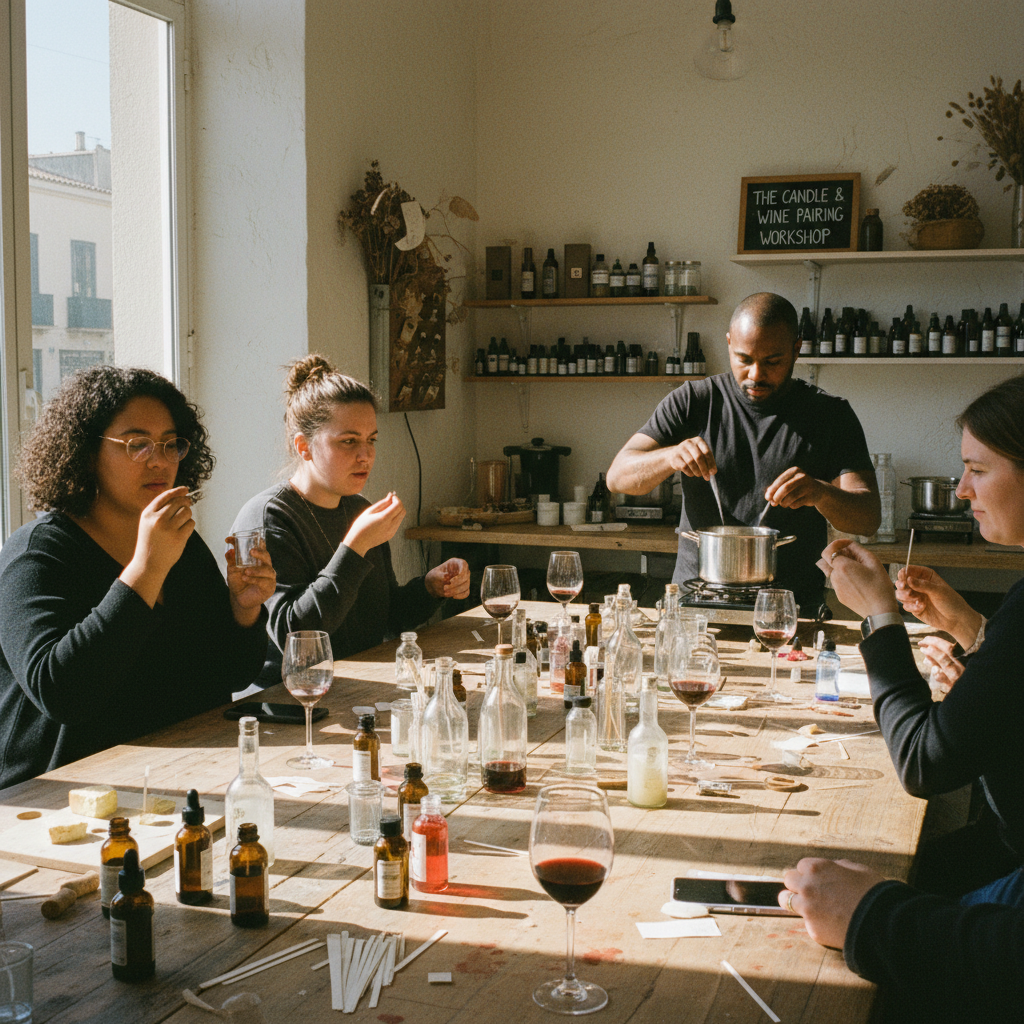 The Candle & Wine Pairing Workshop à Marseille à Marseille