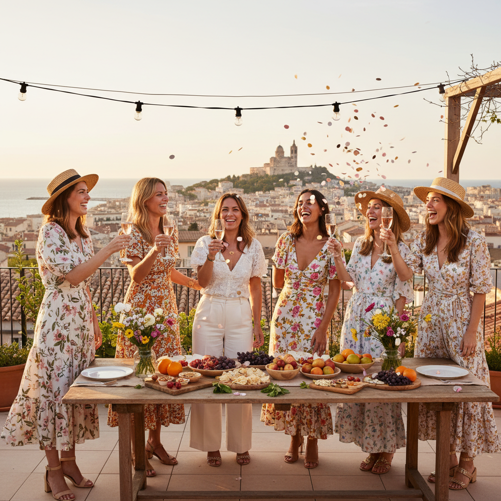 EVJF Marseille printemps