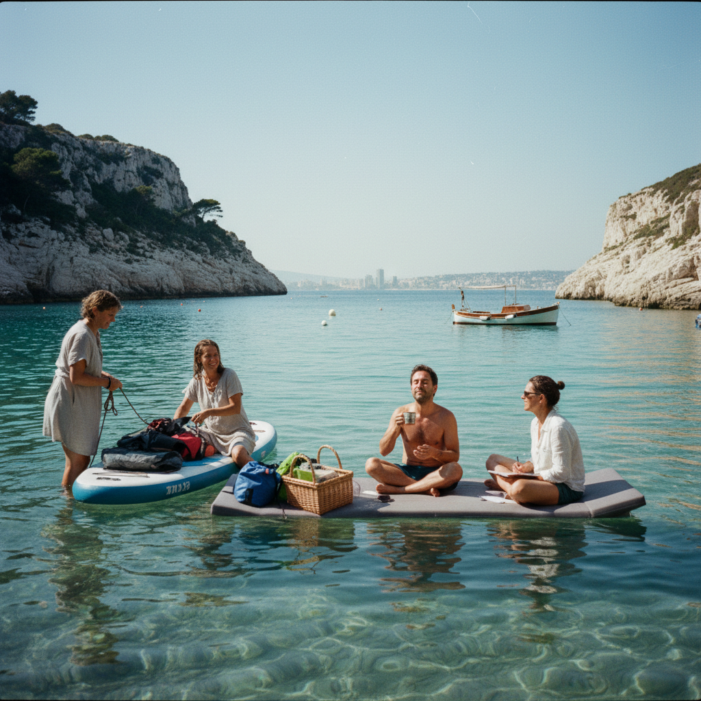 Le secret de l'apaisement: nos activités nautiques cocooning à Marseille