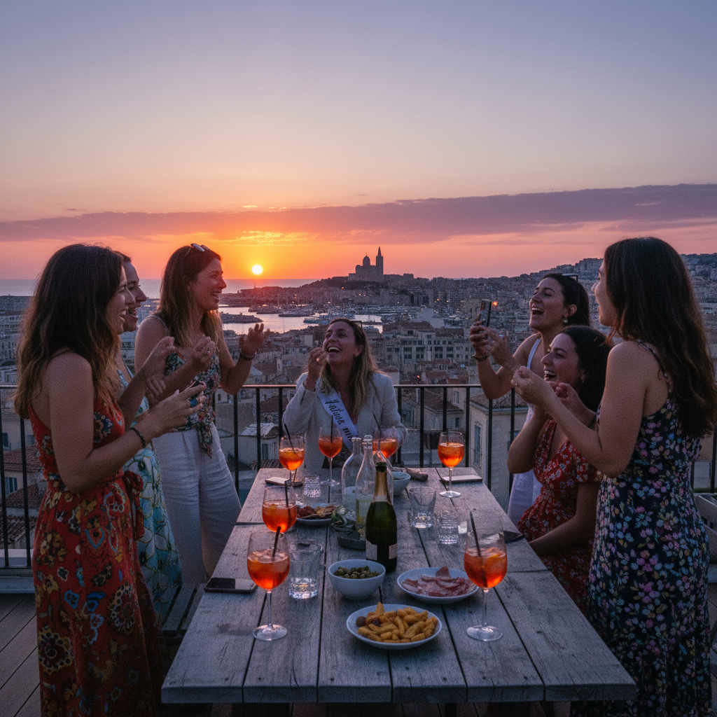 Marseille by night: l'EVJF de folie que vos amies n'oublieront jamais!