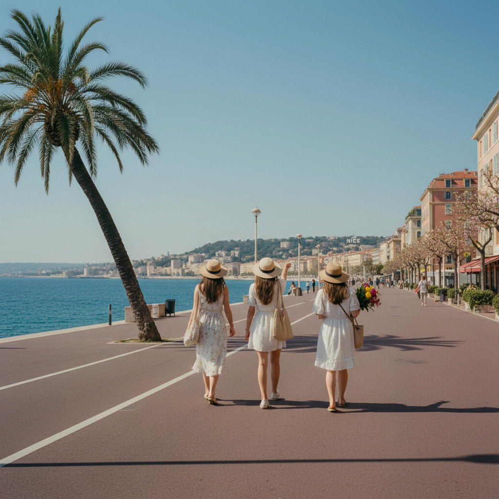 EVJF Nice printanier: la Côte d'Azur vous attend sous le soleil!